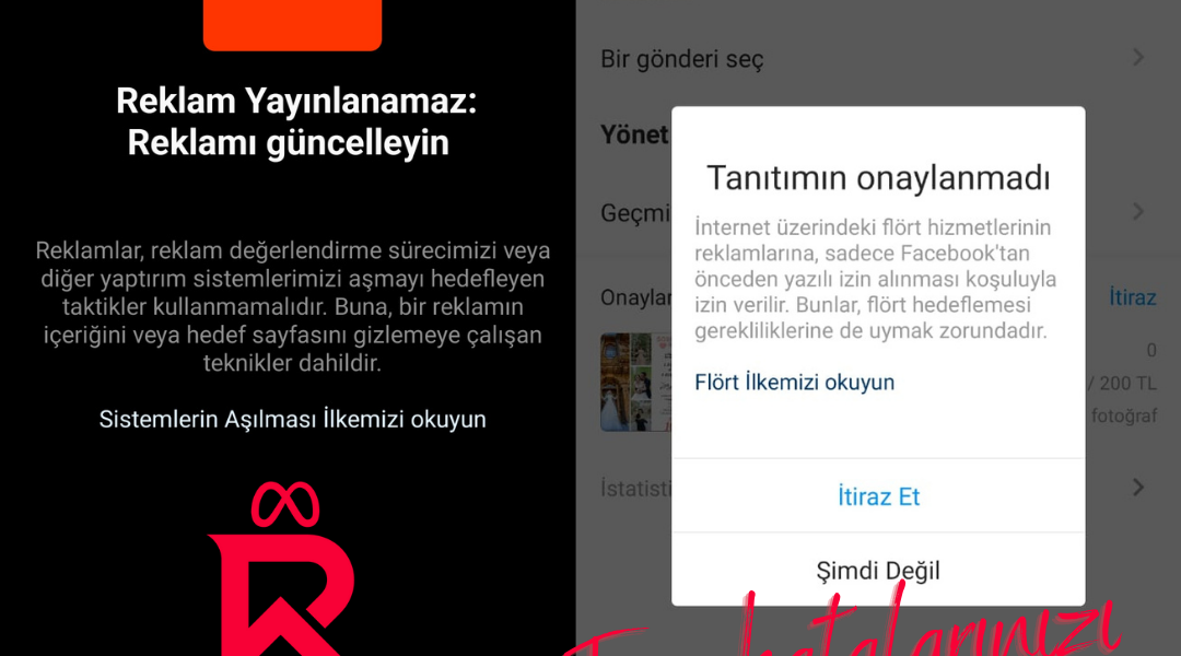 Instagram Reklamım Reddedildi Hatası ve Çözümü