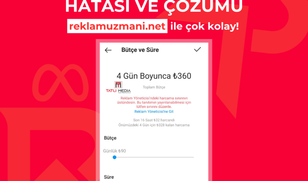 Instagram Reklam Harcama Sınırı Kaldırma
