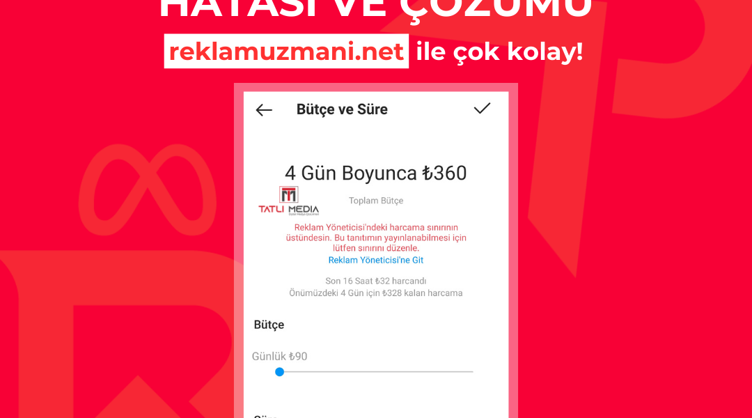 Instagram Reklam Harcama Sınırı Kaldırma