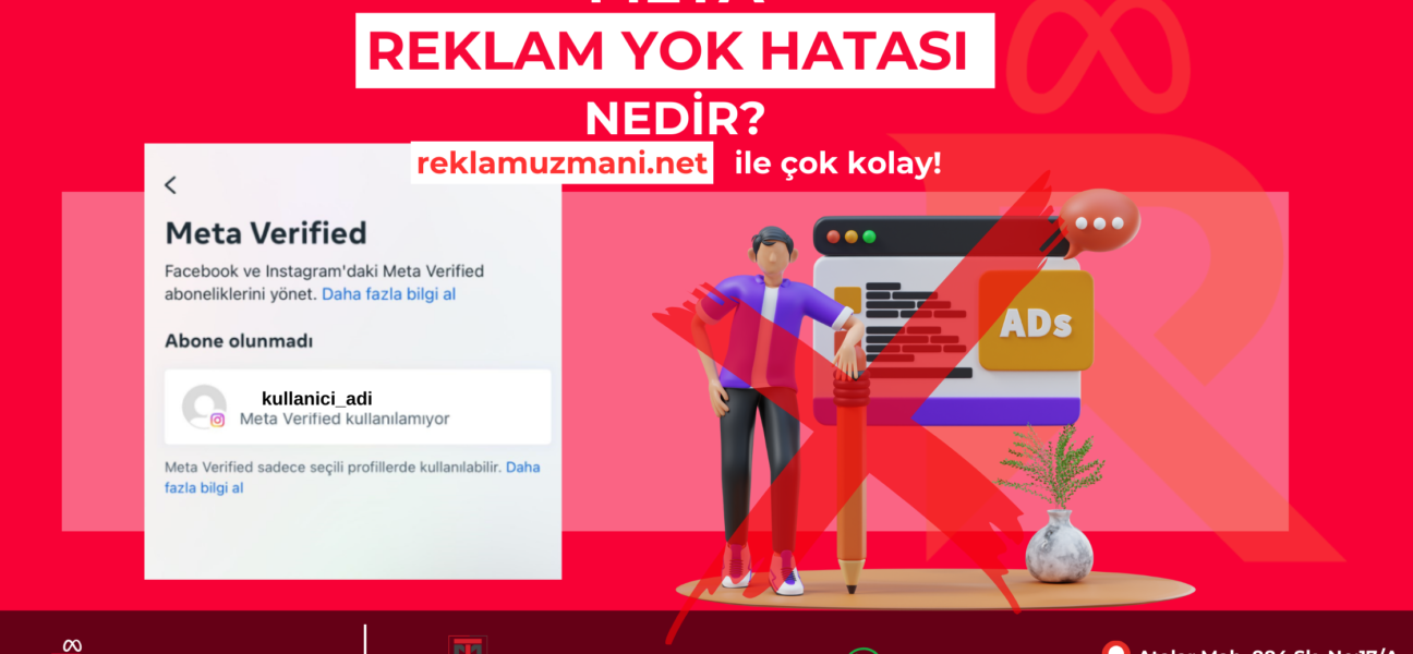 meta reklam yok hatası