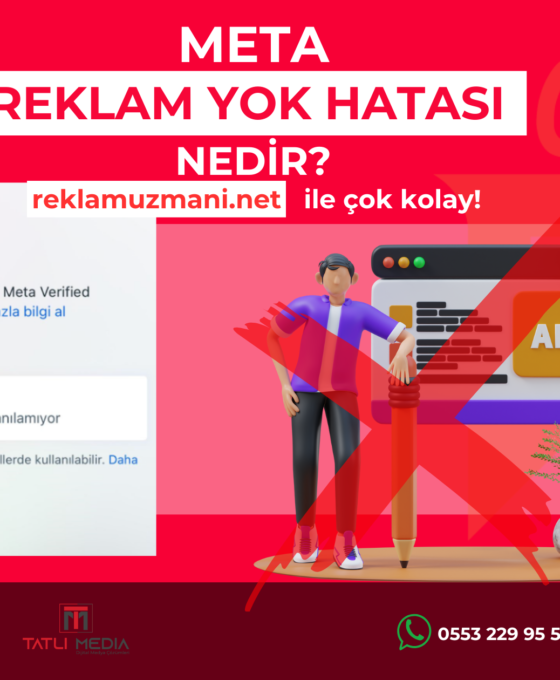 meta reklam yok hatası